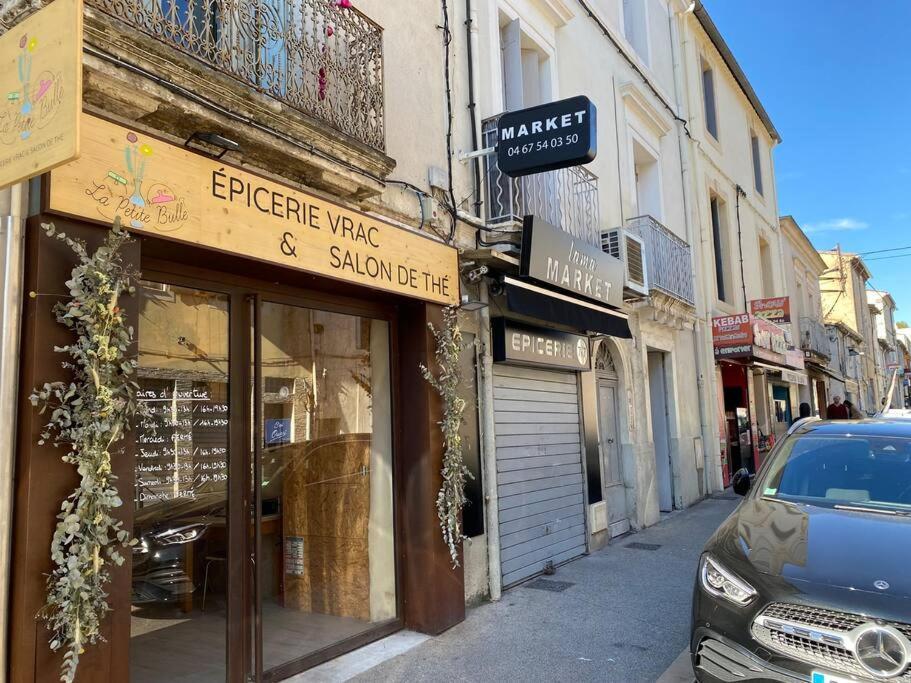 Superbe Appartement Climatise Avec Patio มงต์เปอลิเยร์ ภายนอก รูปภาพ