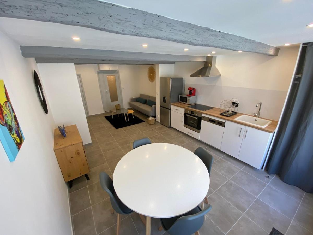 Superbe Appartement Climatise Avec Patio มงต์เปอลิเยร์ ภายนอก รูปภาพ